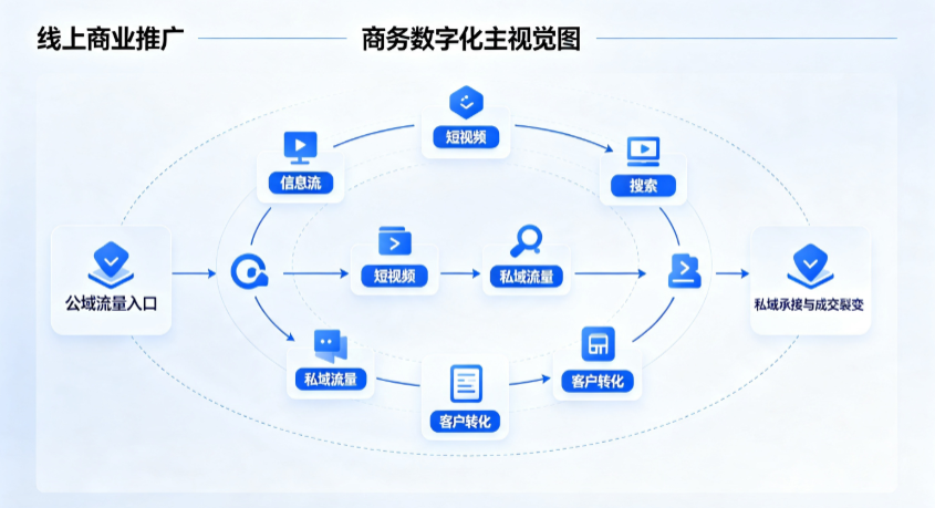绥德县线上商业推广怎么做？全域流量闭环搭建与低成本转化实战指南